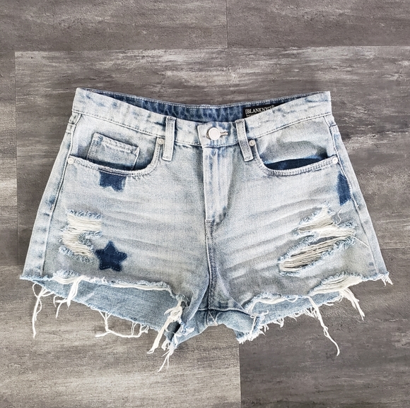 Denim BlankNYC Starry Night Barrow Short - Picture 1 of 5